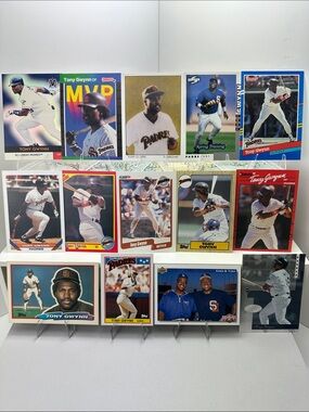 Tony Gwynn Padres Vintage Lot of 14